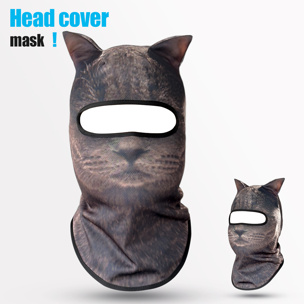 Balaclava 3D bentuk kucing unt - Balaclava Ski Mask ulasan dan harga