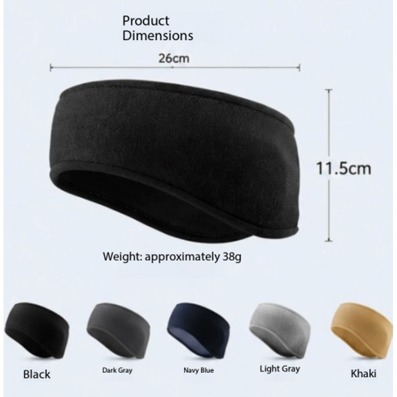 Ikat Kepala Bersepeda Luar Rua - Winter Headband Fleece ulasan dan harga