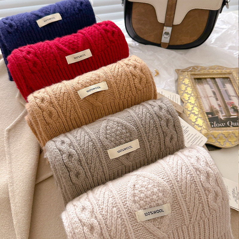 Syal Wol 100% Mewah Wanita Pri - Wool Scarf Men ulasan dan harga