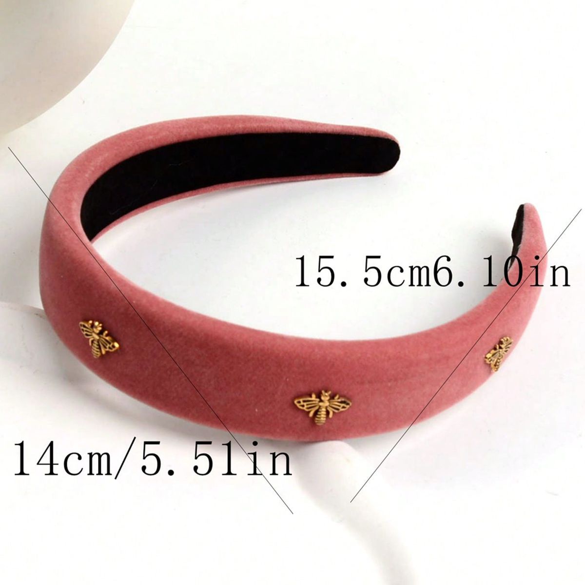 Ikat Kepala Beludru Hitam Litt - Winter Headband Fleece ulasan dan harga