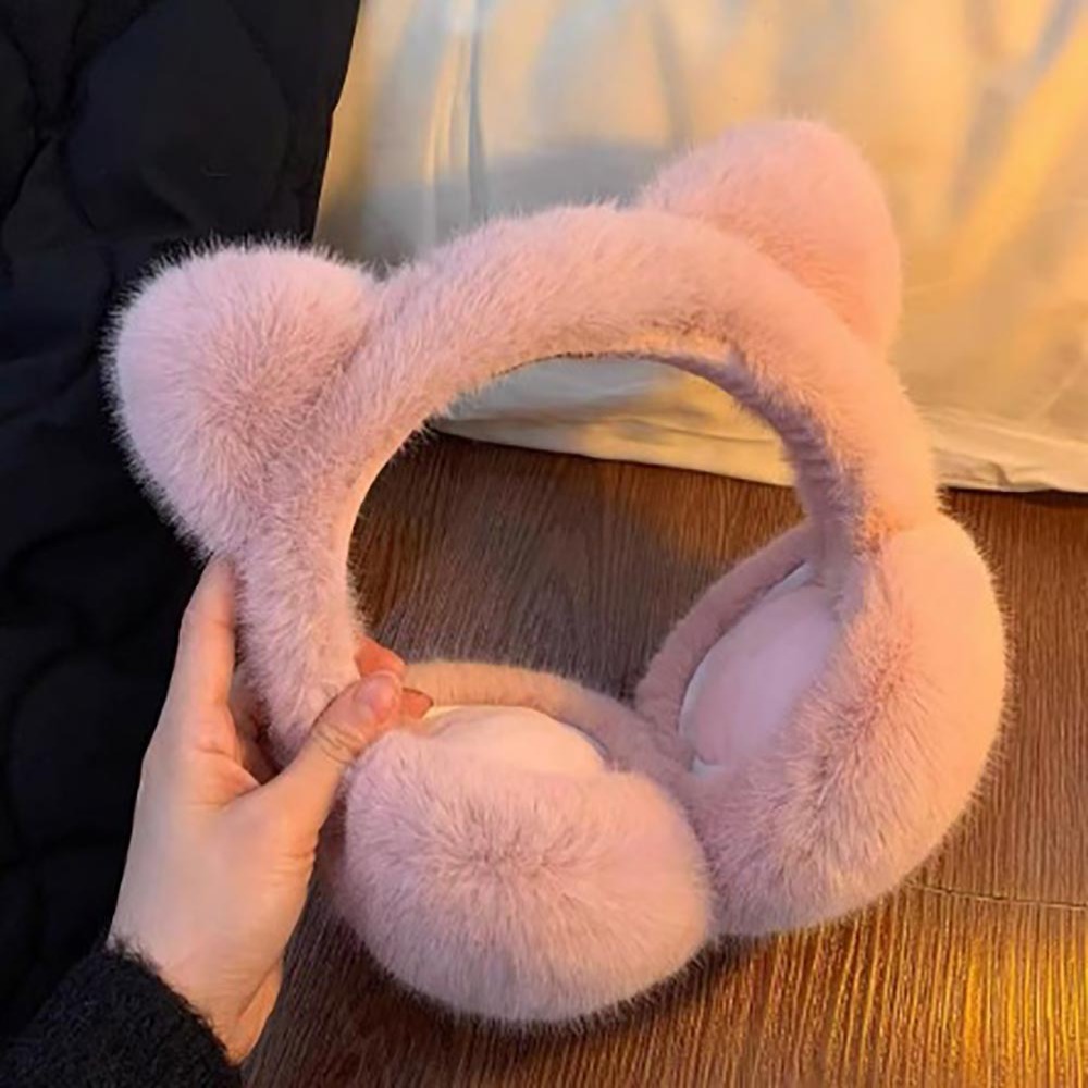 Penutup Telinga Kucing Lucu Pe - Earmuffs Foldable ulasan dan harga